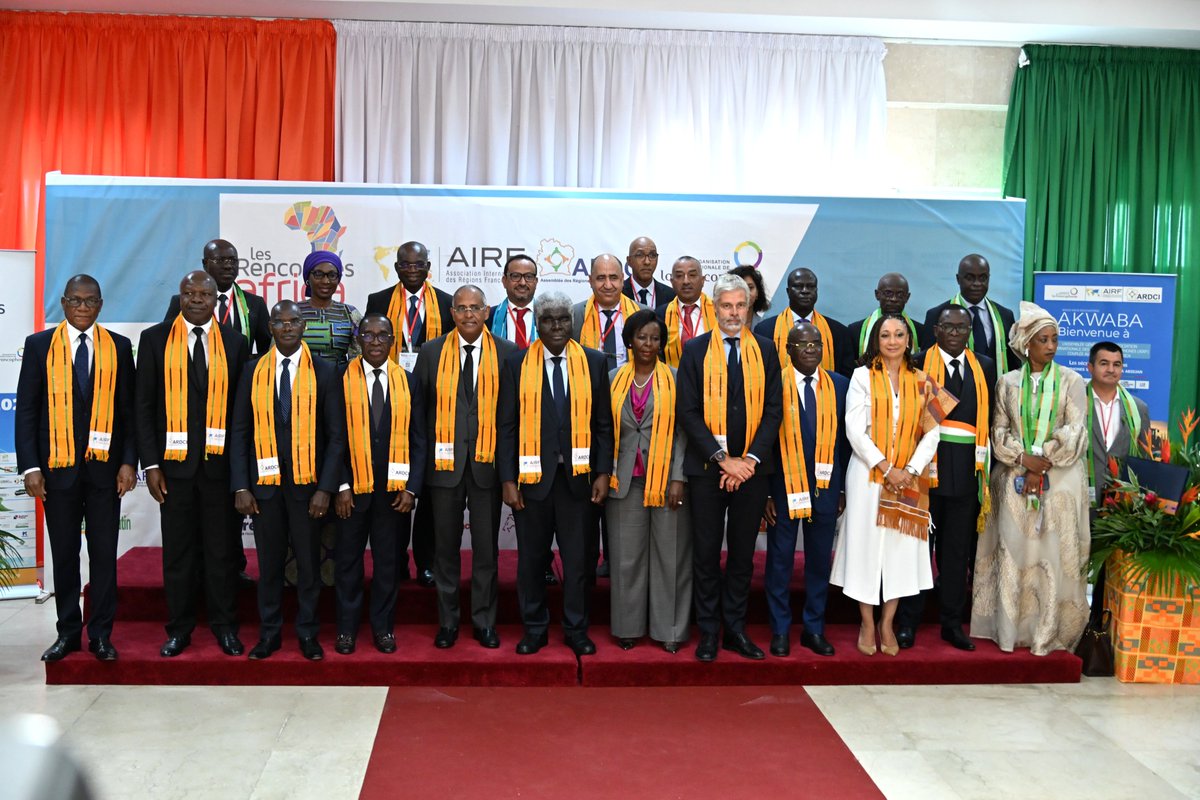 UnfpaCI's tweet photo. M. @kabore8saidou, Représentant de l'UNFPA, a pris part à l'ouverture de l'AG de l'AIRF &amp; aux Rencontres Économiques Francophones. Un des temps forts de la journée a été l’organisation d’un panel autour du thème : « La Francophonie, espace de stabilité et de croissance ? ». https://t.co/BrhZEXE2dp