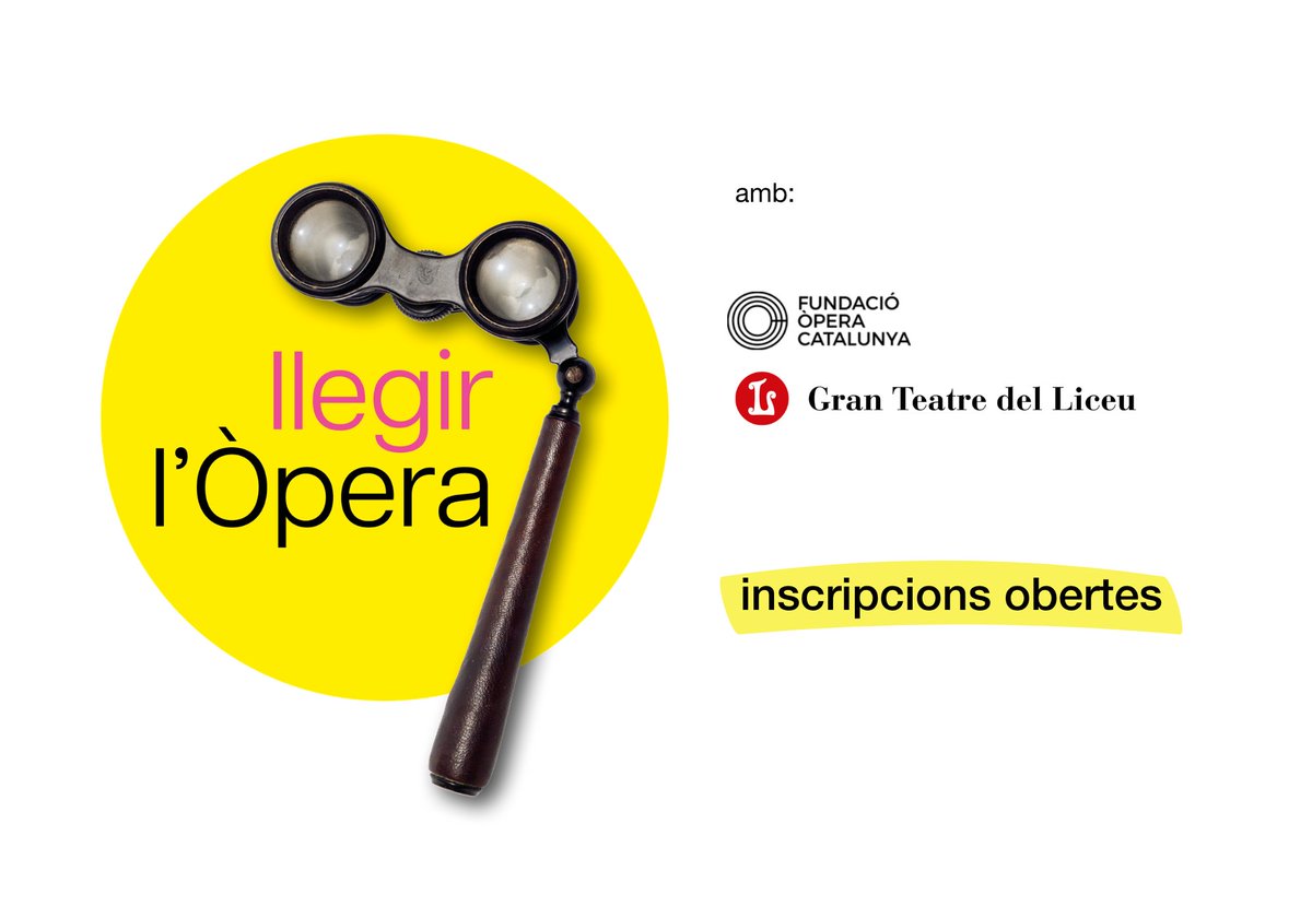 bibliotequescat's tweet photo. 📢Ara amb el carnet de  #bibliotequescat podràs gaudir de LiceuÒpera+ a un preu excepcional!

1️⃣Entreu al web de Liceu i aneu a la pestanya “LiceuOPERA+"

2️⃣Seleccioneu tarifa Liceu ÒPERA+ BIB CAT 45€

3️⃣A “Codi” = número de carnet de la biblioteca. A “Pin” = el del carnet

👇 https://t.co/pFVr7nBhFk