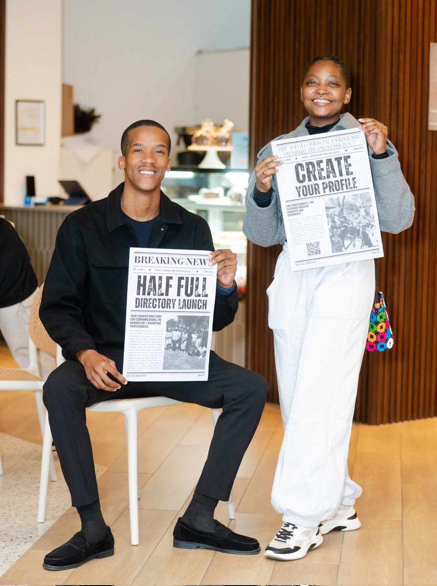 Halffull_X's tweet photo. The Half Full Directory is our small step towards building a stronger, more connected community; one where people can find each other, learn from each other, and create opportunities together.

If you haven't created your profile yet, we'd love for you to be part of it. https://t.co/Lfkke1MDSm