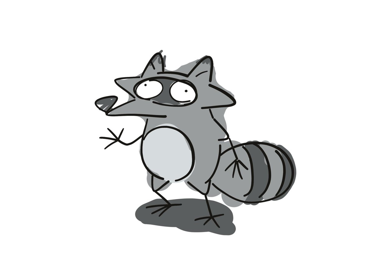 UMABCDE's tweet photo. アライグマ🦝 https://t.co/135VYdQC2G
