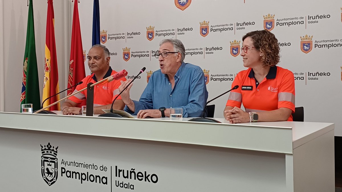 SERnavarra's tweet photo. 🔴🔴 ÚLTIMA HORA | Urgencias del Hospital Universitario de Navarra lanzará el chupinazo de las fiestas de San Fermín

@La_SER https://t.co/Byx6CIm44d