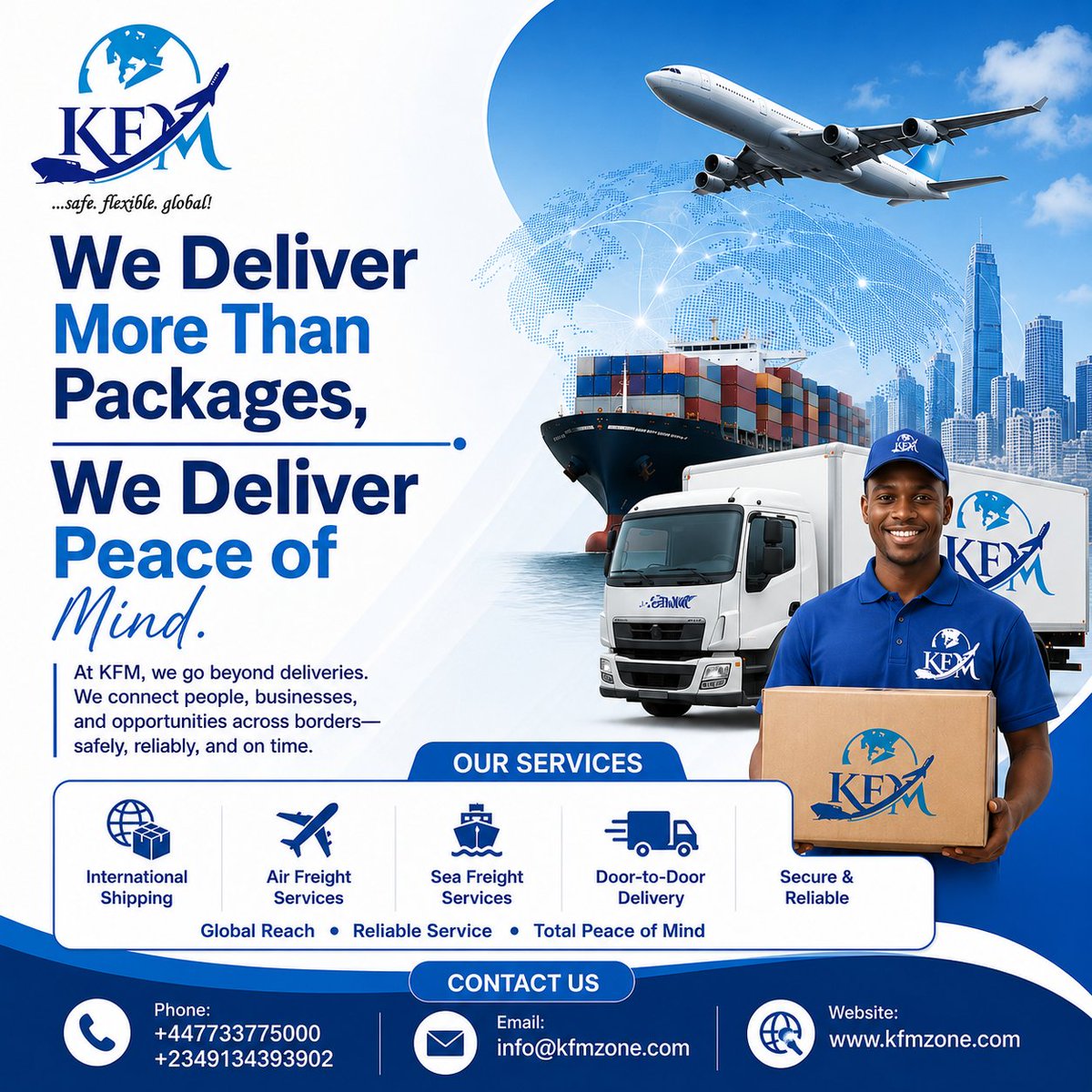 KastroFreight's tweet photo. More than delivery. More than logistics.

We deliver peace of mind. 

#KFM #Mbappé #NSPPD https://t.co/LufEDcvxXJ