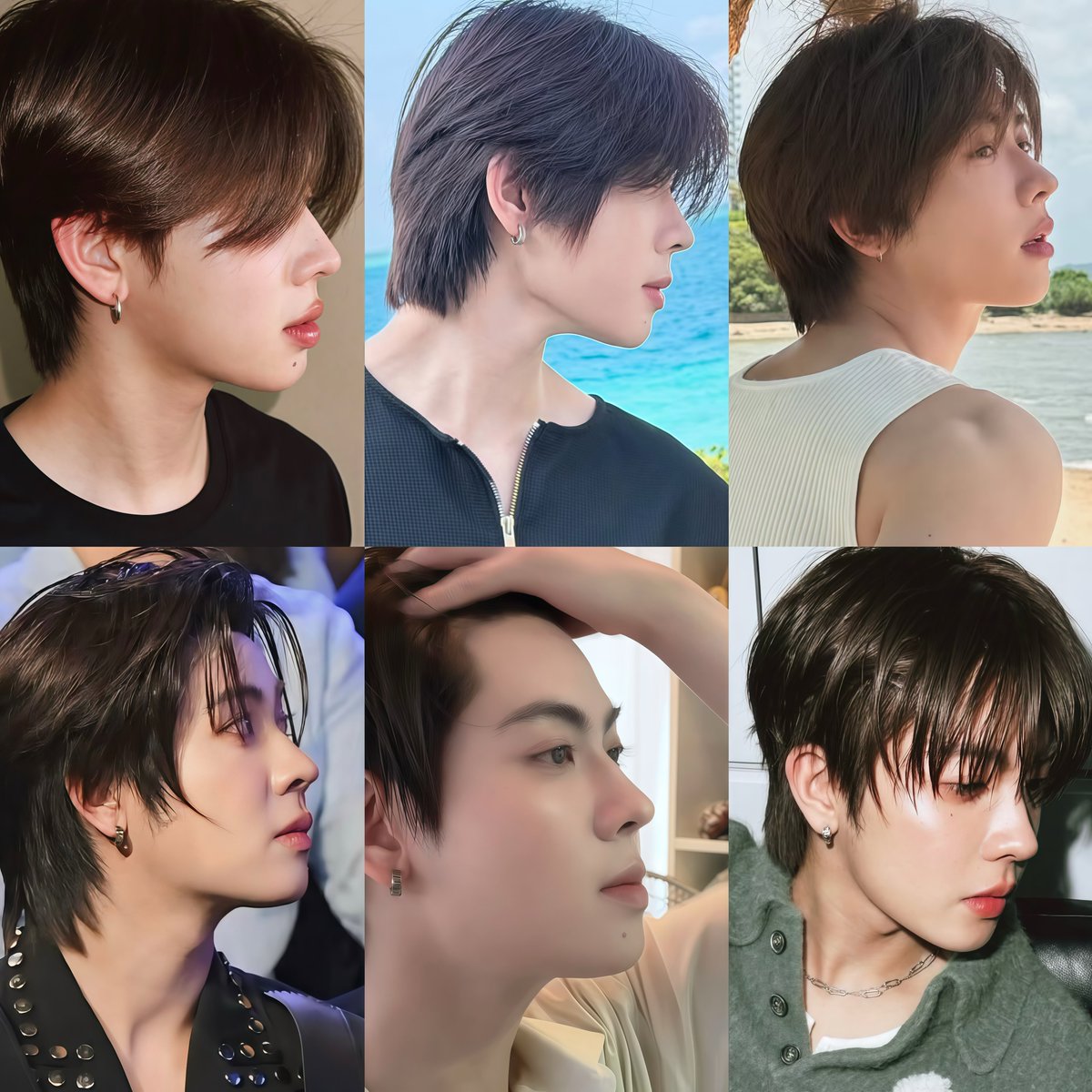 pchymysn's tweet photo. ยกให้ side profile เฟิร์สวันคือที่สุดอะ หน้าครบเครื่องมาก ตา จมูก ปาก โคตรเพอร์เฟค😭😭 https://t.co/xdX5YUa26k