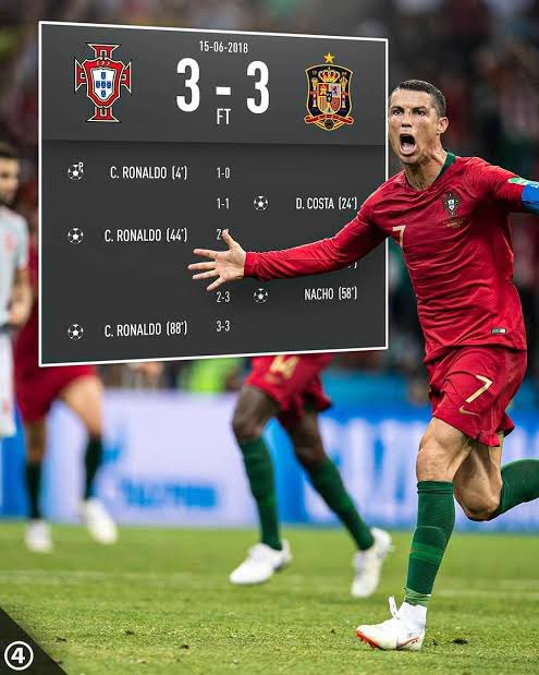 thisistemidayo's tweet photo. We respect Messi not his fans. We did this against World Champions and it was a comeback. Viva Cristianooo https://t.co/0H1Yjr4T9B