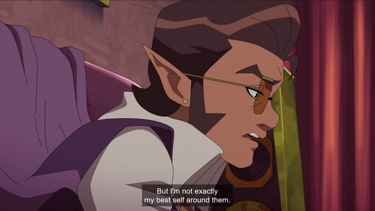 EndlessFlame55's tweet photo. #LVMSpoilers Scanlan views his relationship with the team as something unhealthy, perhaps even toxic, and believes he's a far worse person around them.

He's trying to be a good father, but thinks he'll falter if he goes back, and end up neglecting Kaylie again.

Ow this hurts~ https://t.co/0EfeU8dcS0