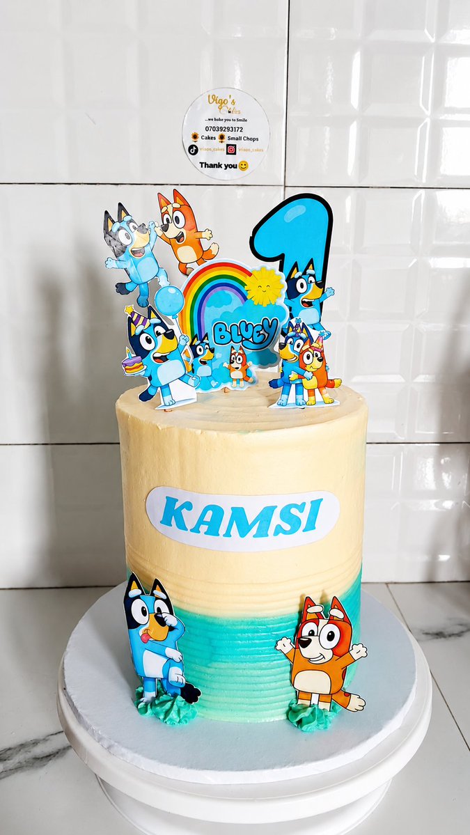 MaduVigos's tweet photo. This was the cake we delivered.

My camera didn't do justice to this cake at all 😅

But one thing I can confidently say is that the taste was heavenly.

Give us a date and let us create something special for your celebration.

📍Port Harcourt 

Day 7

#TG30DAYSVISBILITY https://t.co/FNcCjMPIDm