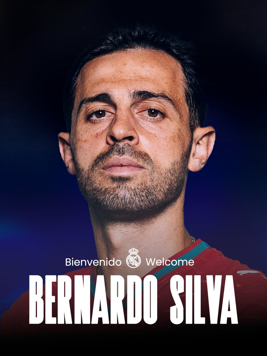 realmadridfra's tweet photo. 👋 Bienvenue, @BernardoCSilva ! 👋 https://t.co/qgfe1OWEcv