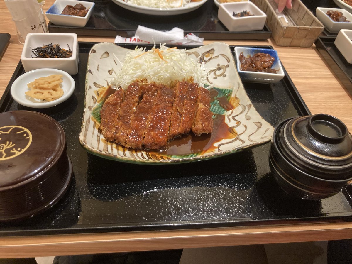 DragonEngineer1's tweet photo. 味噌カツ https://t.co/PxauxBvUSh