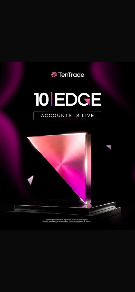 gwaneefx's tweet photo. 10EDGE ACCOUNT IS LIVE. 

@Tentradeafrica 

The wait is officially over.

Built for traders who want more focus, more flexibility, and bigger opportunities.

Instant Funding Available
No Consistency Rule
News Trading Allowed
Up to $100,000 Funding

This is your moment to trade bigger, smarter, and with confidence.

Your next level starts here.

https://t.co/exSUzxfy8P