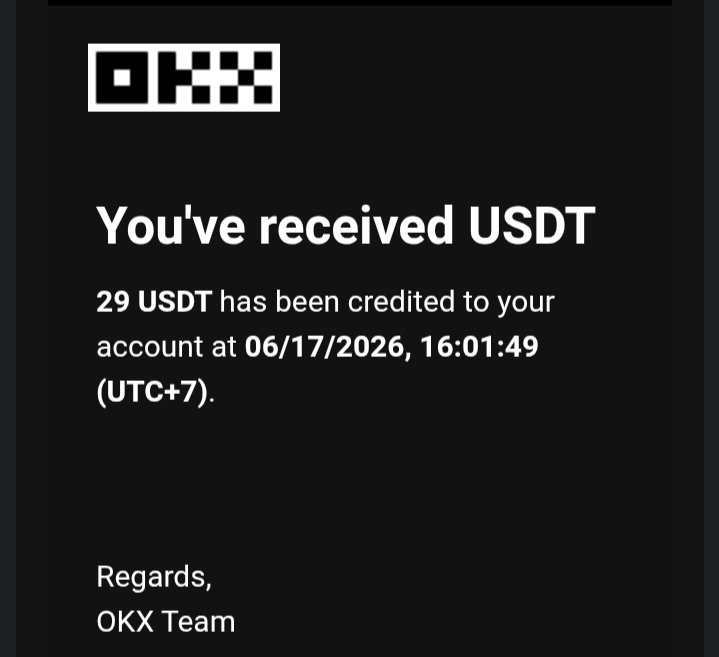 Upmee_cryp's tweet photo. Update: After 7 days following the confirmation, @OKXHelpDesk has finally transferred my compensation for the stuck AA wallet funds on Linea. Thank you to the team for resolving this. Appreciate the follow-through.🙏 https://t.co/cGaoo7gZVe