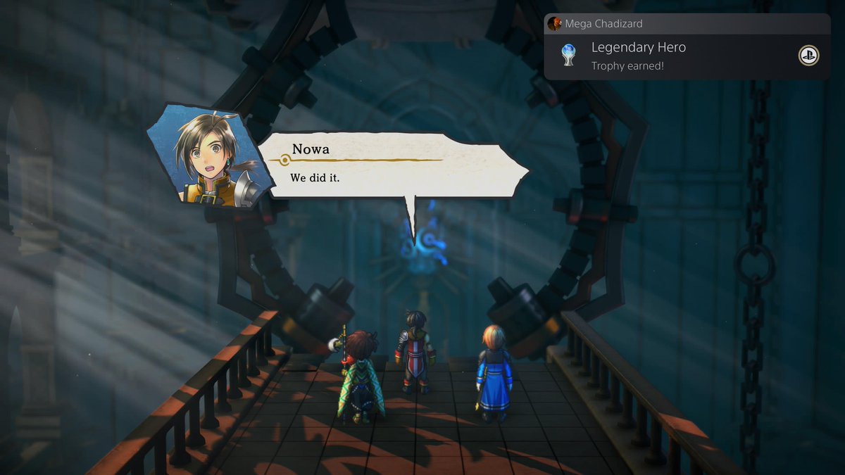 tuod's tweet photo. ☑️ Eiyuden Chronicle: Hundred Heroes (PS5) - Platinum 220 #gamelog https://t.co/fxzqTcIdSf