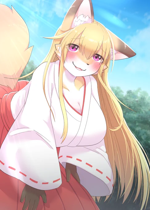 お狐お姉さん