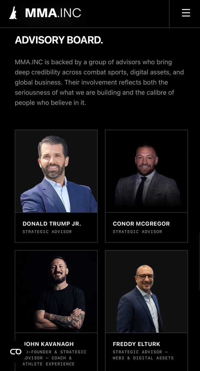 CoinCapitalMgt's tweet photo. $MMA 

Wait until they find out that Don Trump Junior is an advisor to https://t.co/AcKa5AWJYZ 🚀🚀

@MMA_NYSE https://t.co/f0fChYKvvp