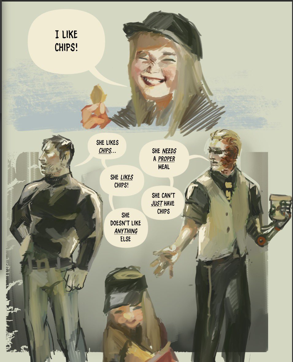 K1tty_the_c4t's tweet photo. Also have this lil comic I did a while ago
Was inspired by one page from dc
#chrisker #residentevil https://t.co/xWTwmRVYMT