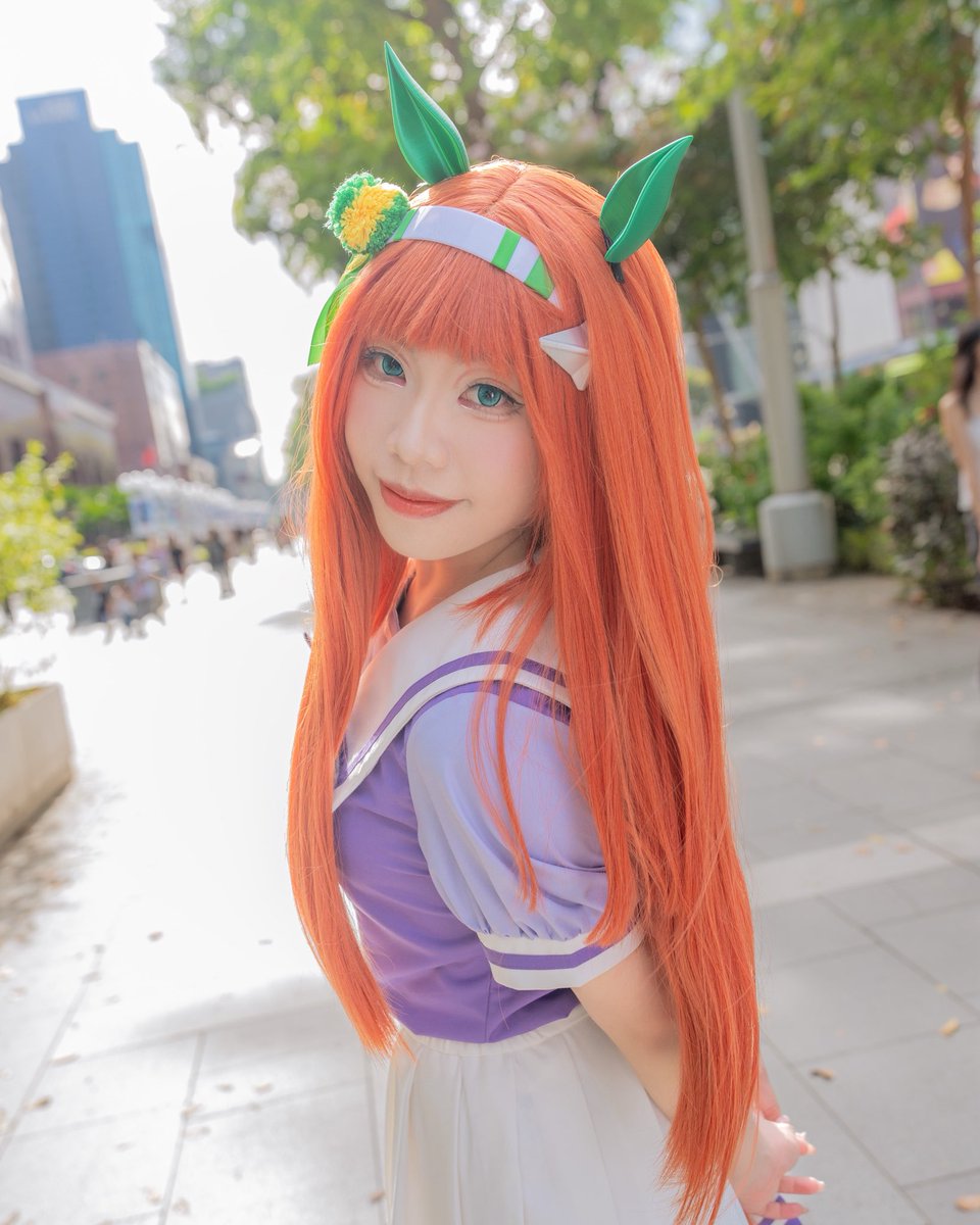 NanamiAki7733's tweet photo. これが…私だけの景色…！

📸: @Blanctography 

#silencesuzuka #umamusume #サイレンススズカ　#ウマ娘　#cosplay https://t.co/HPxP7TQn1C
