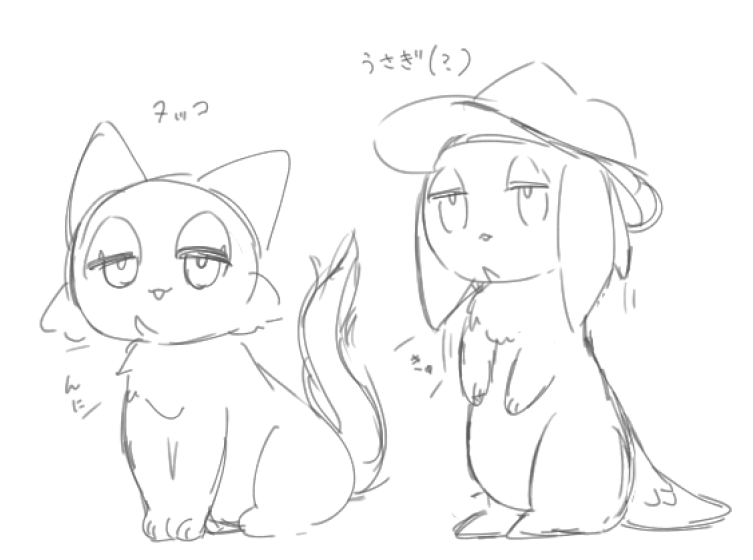 Kurosaki_nksp's tweet photo. なんかできたらくがき https://t.co/KnMoExUAzX