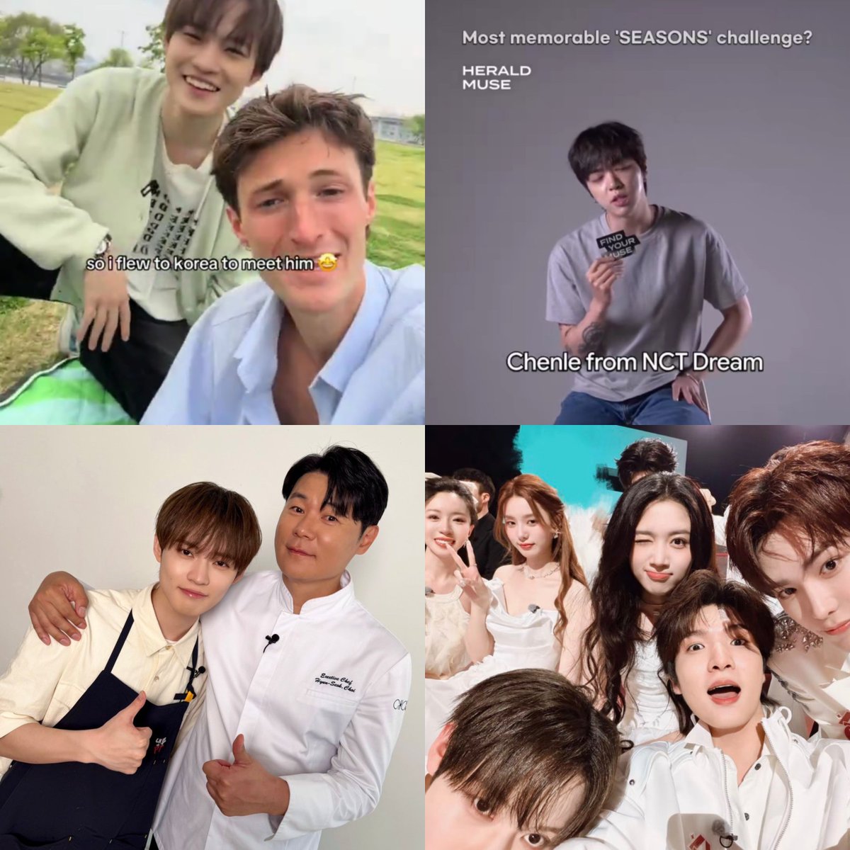 Mooddyea's tweet photo. Henry mention Chenle
Junny mention Chenle
Chef Choi mention Chenle 
VoY cast mention to support Chenle
All happen one after another..
Like oh, when you are so lovely, everyone glad of you 🙂‍↕️ https://t.co/q4eF0HvKMA