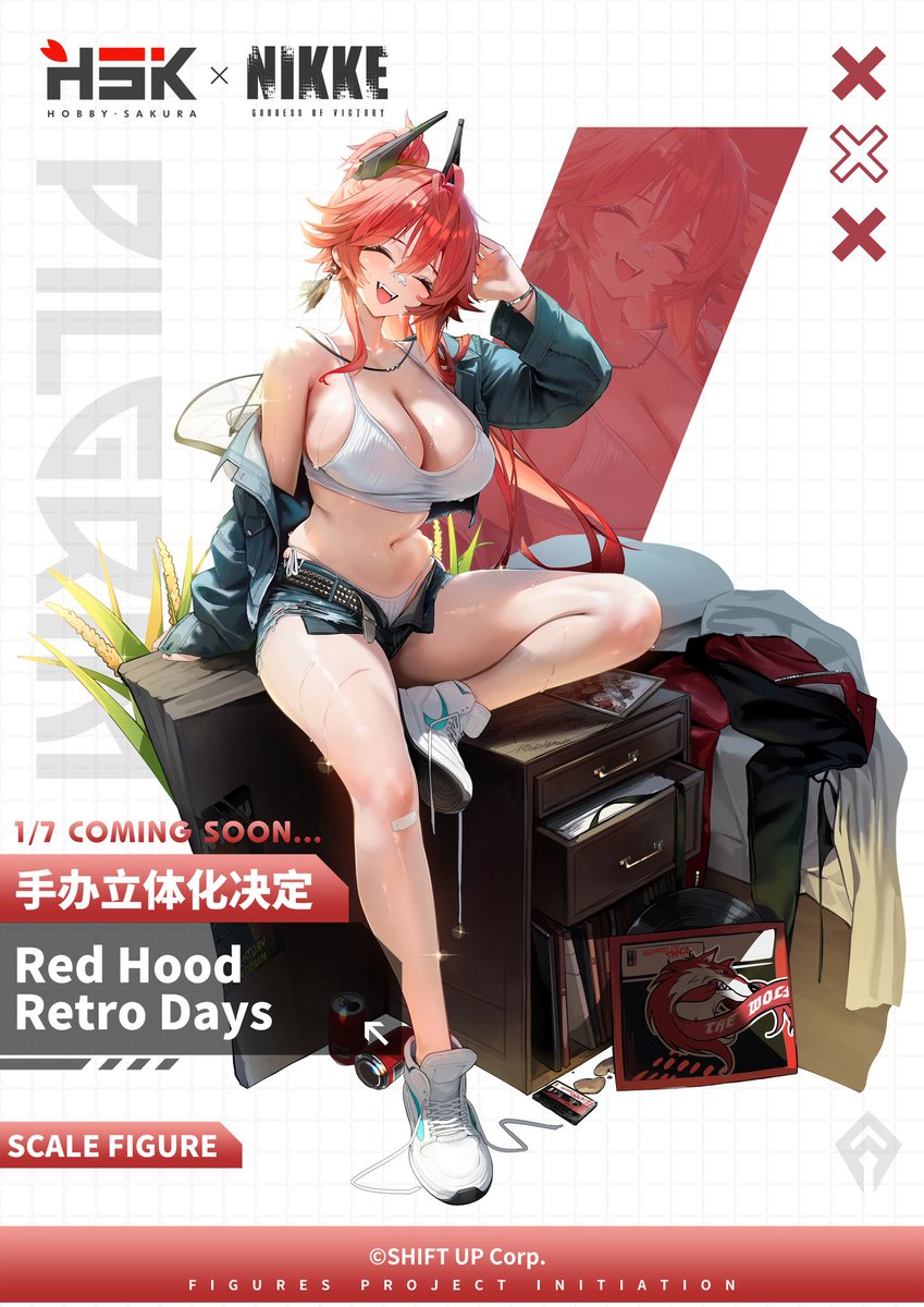figsoku_b's tweet photo. 【勝利の女神:NIKKE】ホビーサクラ「レッドフード:レトロデイズ」フィギュア

【彩色原型公開】
https://t.co/o9S4fBIGNP
#ホビーサクラ #NIKKE https://t.co/aCzNGoKLRX