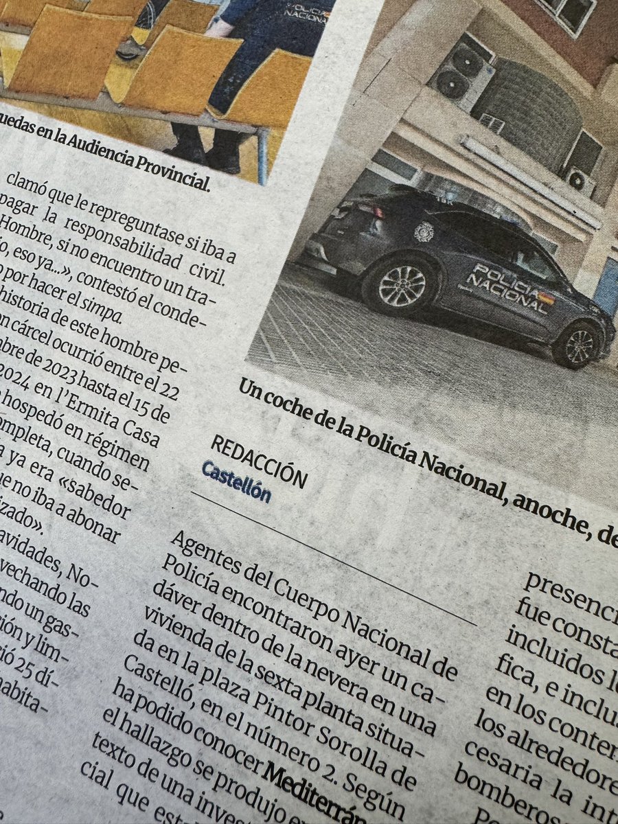 CPecsa's tweet photo. La "huelga" de firmas llega hoy a la edición en papel de @epmediterraneo. La gran mayoría de los artículos elaborados en Castellón aparecen firmados como Redacción. Pedimos disculpas a nuestros lectores. Por un convenio justo. #CuidemosMediterráneo https://t.co/FTAIVvIICF
