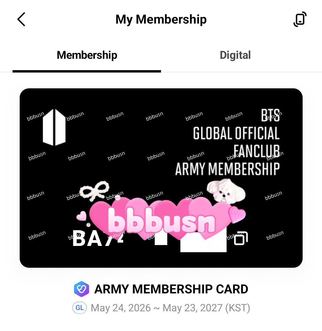 _bbbusn's tweet photo. wtr - want to rent army membership
BTS - World Tour Arirang in Jakarta

🏷100k
dm for claim

t. wts wts army memship kode id jkt bts https://t.co/j4QG8Lv9YF