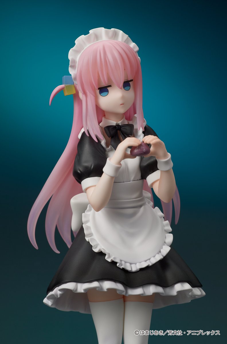 DIGjpn_official's tweet photo. \\ 好評予約中!//
アニメ「#ぼっち・ざ・ろっく !」より、
秀華祭のメイド服姿の後藤ひとりが、 #DIGSTA で登場。
DIG公式オンラインストア購入特典にて、
『美味しくなる呪文用差し替えパーツセット』が付属‼️
ご予約はこちら💻
URL:https://t.co/sPRfsrkdzA https://t.co/O0frydnP6j