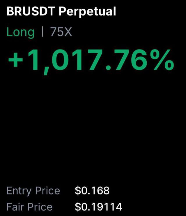 JenniferMi6880's tweet photo. $BR | TP3 ✅

Follow us on telegram for free instant crypto signals 

$LAB $RAVE $BTC $PORTAL $ZEC $LUNA $VELVET $KAT $PLAY $UNI $BR $UAI $H https://t.co/yeFETS2qCh