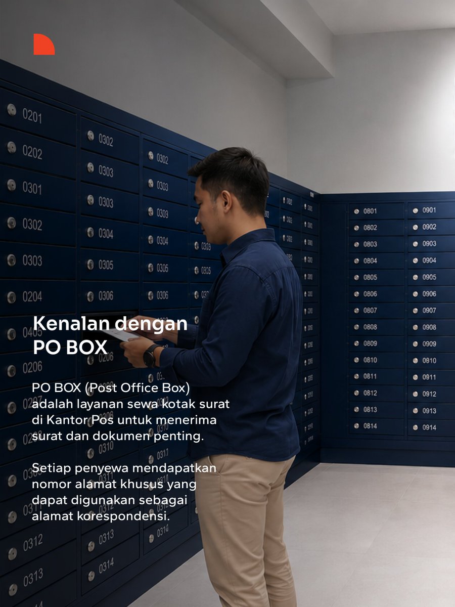 PosIndonesia's tweet photo. Lewat layanan PO BOX PosIND, Sahabat dapat menikmati privasi yang lebih terjaga serta alamat korespondensi yang lebih profesional.📬

Sahabat sudah pernah kirim surat atau paket ke PO BOX belum?

#PosIND
#Danantara
#MelayaniSepenuhHati
#POBox
#KirimSurat https://t.co/MUrIJmJLTU