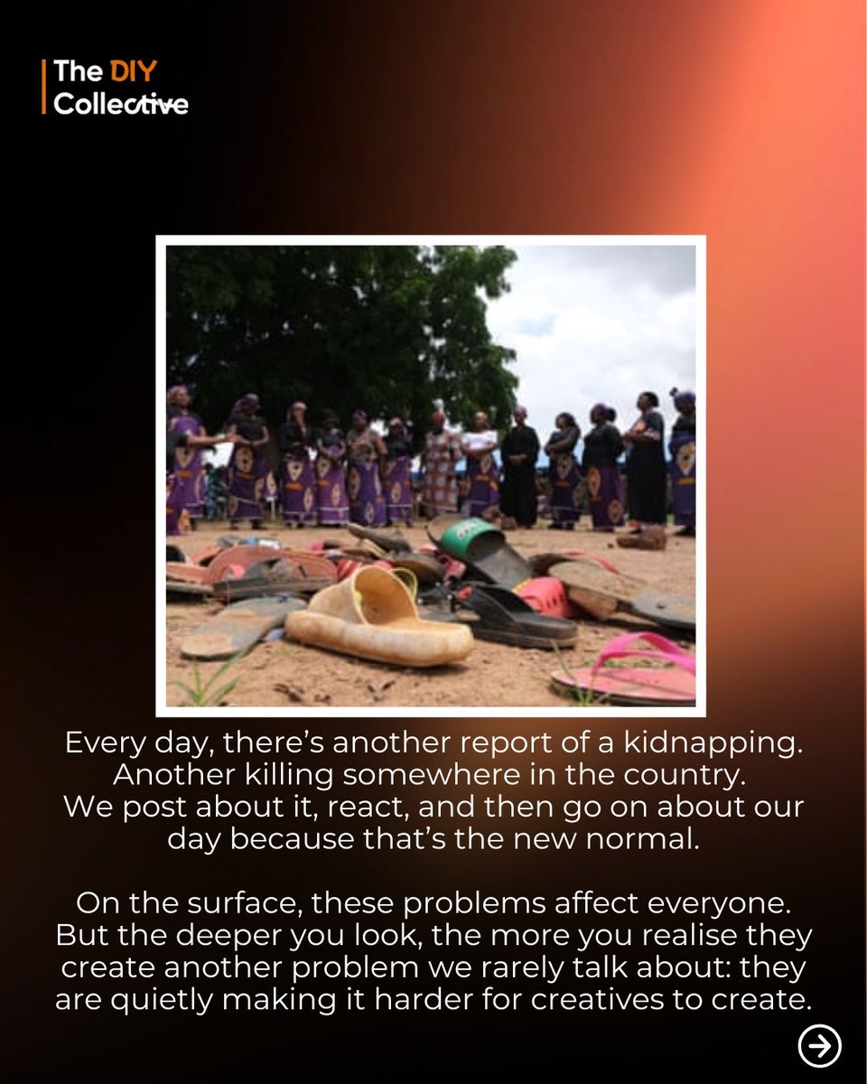 _diycollective's tweet photo. How many dreams have been delayed by poor electricity?
How many opportunities have been lost to insecurity?
How many creatives have given up because the cost of creating became too high?

#Thediycollective https://t.co/ZNd5NSI6rT