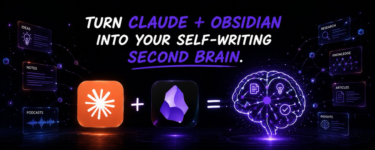 Stop using Claude like Google -build a Second Brain instead
