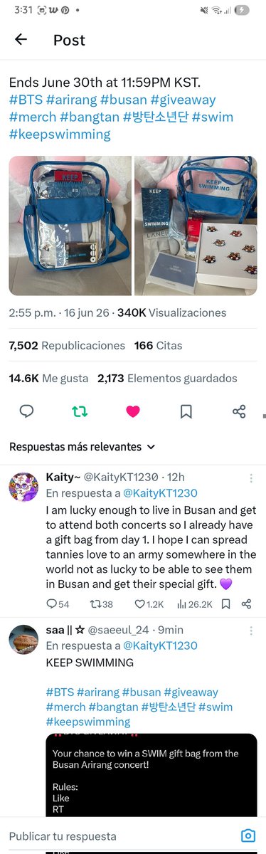 yuritzic2's tweet photo. @KaityKT1230 KEEP SWIMMING https://t.co/Ijyfd4ar6s