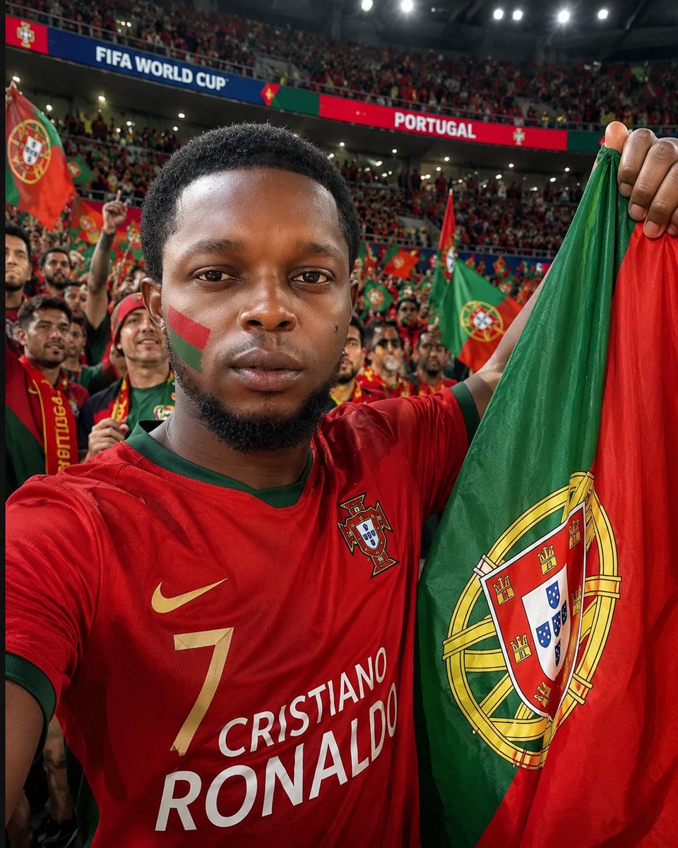 Dswag1637203's tweet photo. @john322226 Today is your day, Cristiano Ronaldo! Go out there, lead the team, and score a hat-trick for Portugal. The whole world is watching,and we're cheering for you all the way.🇳🇬🫶
Vamos Portugal! ❤️💚 #CR7 #CristianoRonaldo #Portugal #HattrickLoading #WorldCup @john322226 https://t.co/vr0HRcyd3j