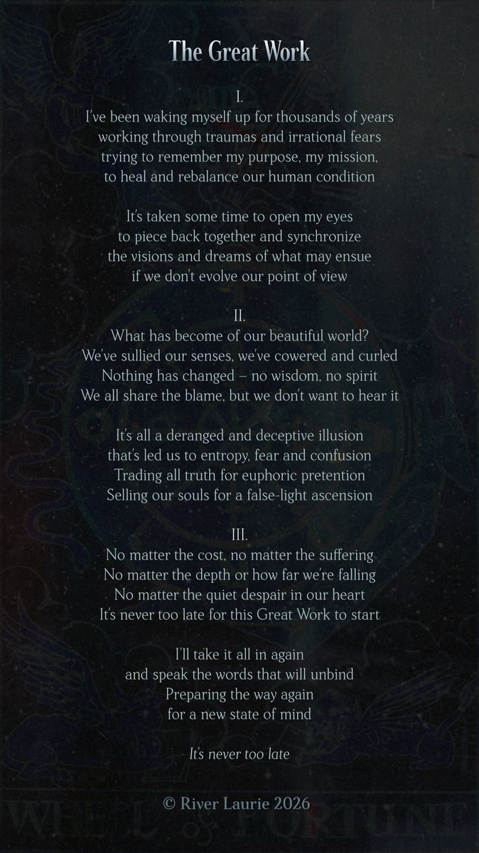 orphicgnosis's tweet photo. I've been sick... again. Kidney stone complications. My next video will be up eventually. Also, I've been writing lyrics for a music project that I'd like to see happen one day. It's a scifi anarchist rock opera. Here's some lyrics: https://t.co/JlO7NXnBv0
