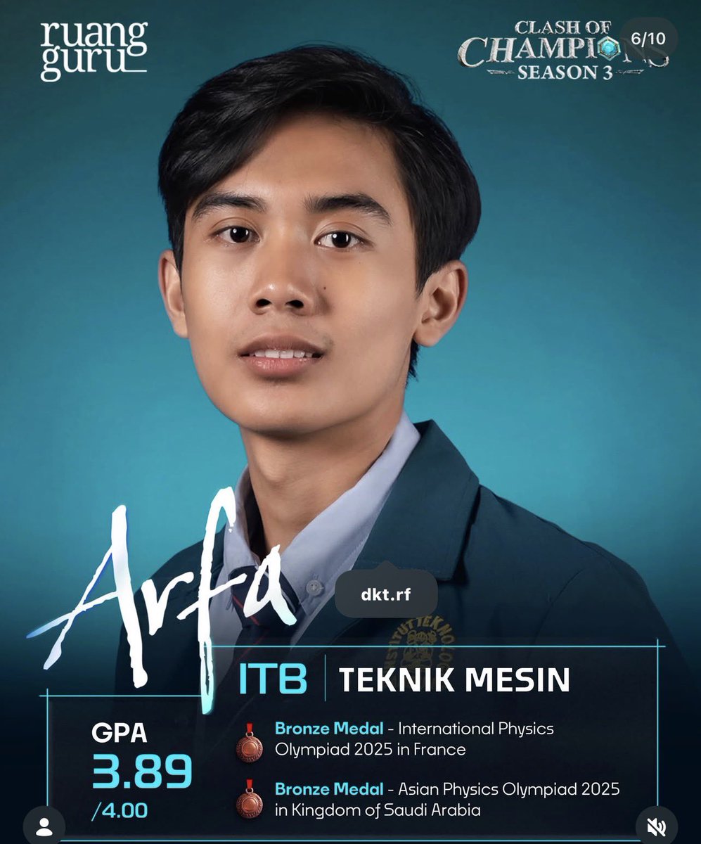 tsukilove8424's tweet photo. ✨ ITB boys batch 1-2 sejauh ini✨

✅Jordan (Teknik Metalurgi)
✅Alfi (Teknik Mesin)
✅Arfa (Teknik Mesin) 
✅Kevan (Teknik Mesin) 
✅Nuha (Teknik Informatika) 

Siapakah personil cast ITB selanjutnya? dari season sebelumnya biasanya cast ITB paling banyak dengan UI, but let’s see 👀

menanti ITB girls 😅
