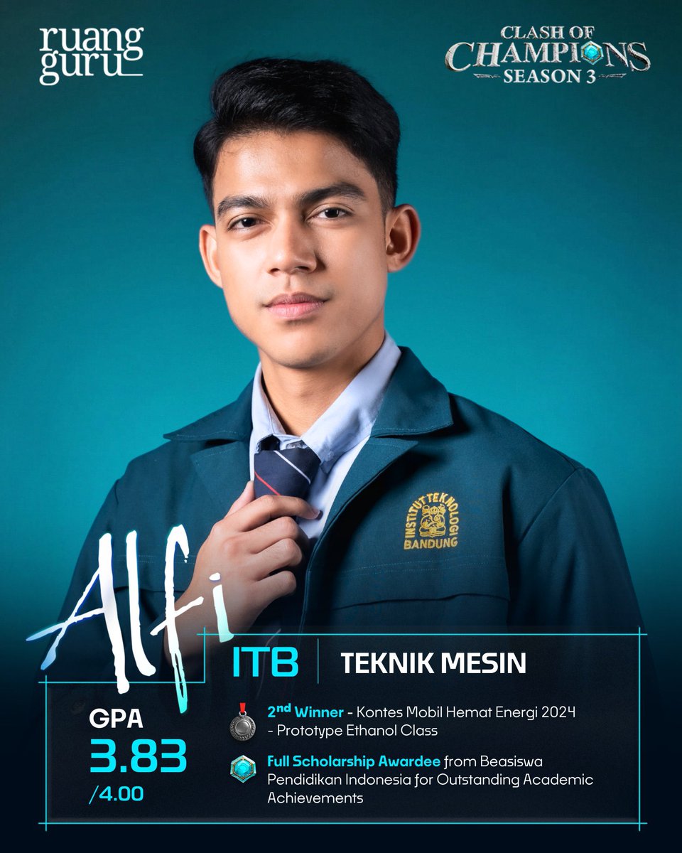 tsukilove8424's tweet photo. ✨ ITB boys batch 1-2 sejauh ini✨

✅Jordan (Teknik Metalurgi)
✅Alfi (Teknik Mesin)
✅Arfa (Teknik Mesin) 
✅Kevan (Teknik Mesin) 
✅Nuha (Teknik Informatika) 

Siapakah personil cast ITB selanjutnya? dari season sebelumnya biasanya cast ITB paling banyak dengan UI, but let’s see 👀

menanti ITB girls 😅