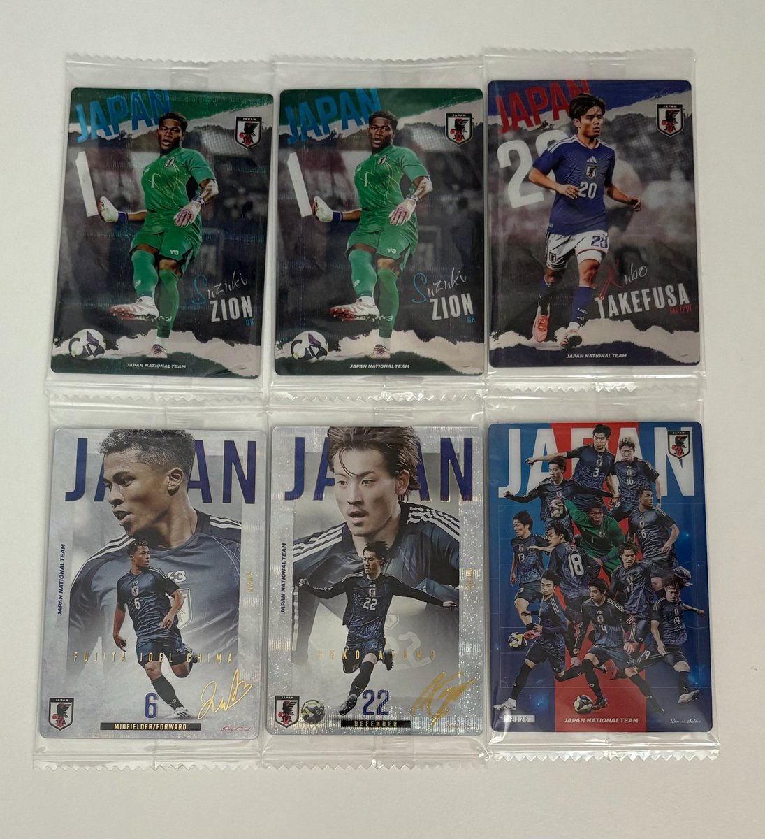 y43o7's tweet photo. ウエハース ぷっちょ 2026 チップス 2022 サッカー日本代表 カード 缶バッジ アクリルチャーム 交換

【譲】　画像

【求】　中村>>上田、三笘

郵送希望
何でも検討します https://t.co/TF1IzE8AYm