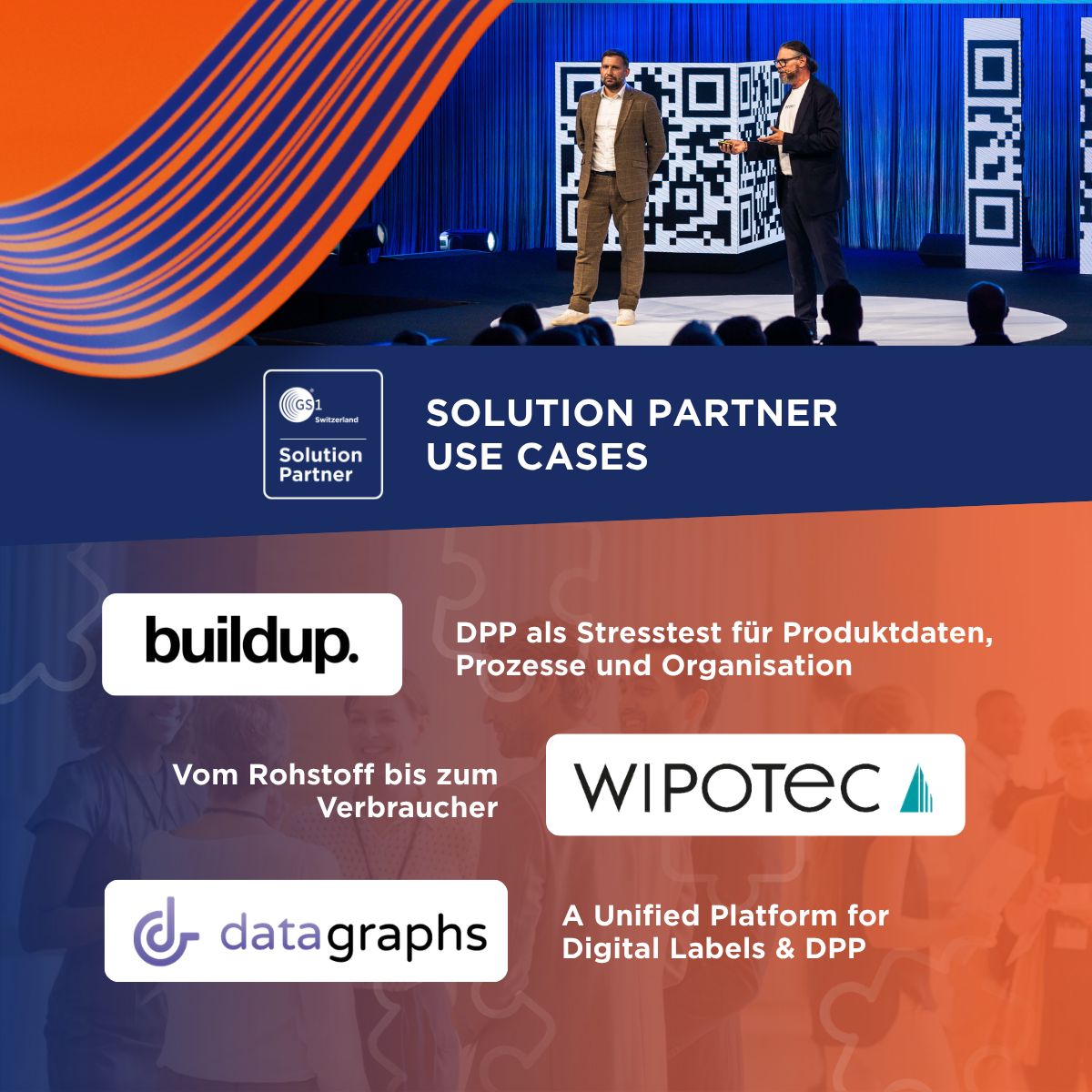 datagraphs's tweet photo. Data Graphs has been selected as one of three finalists for the Top 3 Best Use Case at GS1 Switzerland Excellence Day 2026, presenting the work we built with our customer Syngenta.  

The story will be told from the Main Stage by Verena Wanner (@Syngenta) and Matt Shearer (@datagraphs): "A Unified Platform for Digital Labels & DPP." Thursday, June 18, from 1:30 PM to 2:15 PM in Zurich. Audience vote decides the winner.  

Huge thanks to @GS1 Switzerland for the recognition, and to the Syngenta team for partnering with us on this end-to-end work, GTIN-based, GS1-aligned, and #DPP-ready from day one.
