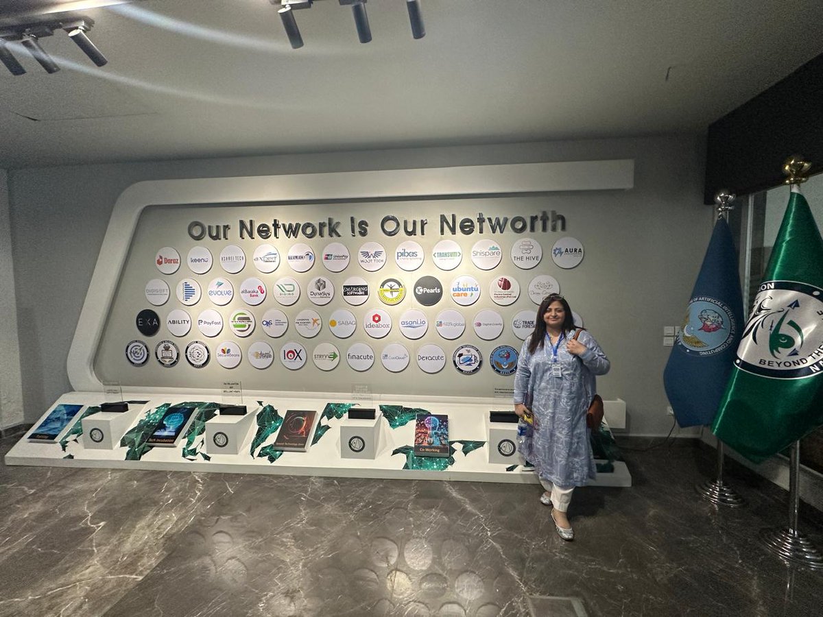 SaddiaMazhar's tweet photo. Impressed by my visit to NASTP Karachi ,  a remarkable initiative shaping Pakistan’s digital future. From technology and innovation to entrepreneurship and e-commerce, the ecosystem is creating opportunities for young minds to learn, build, and lead. Investing in our youth today means building a stronger, more competitive Pakistan tomorrow. 🇵🇰

#NASTP #Karachi #Innovation #DigitalPakistan #Entrepreneurship #Ecommerce #YouthEmpowerment #Technology