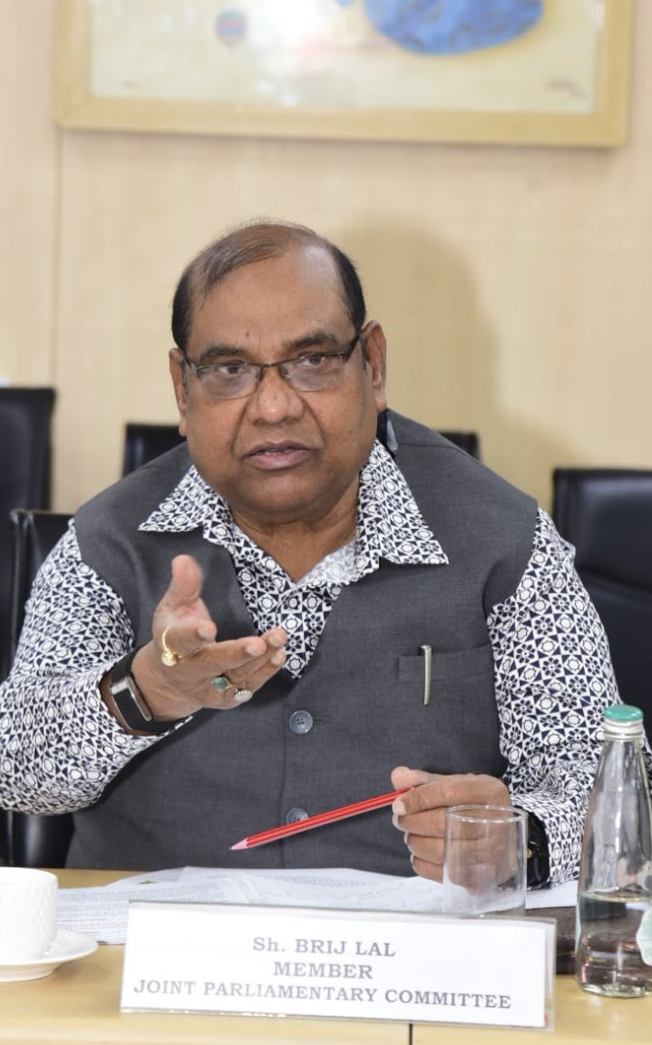 BrijLal_IPS's tweet photo. Participated in the meeting of Joint Parliamentary Committee on “130th Constitutional Amendment Bill-2025”. https://t.co/pWdlbkih6h