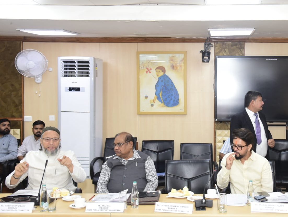 BrijLal_IPS's tweet photo. Participated in the meeting of Joint Parliamentary Committee on “130th Constitutional Amendment Bill-2025”. https://t.co/pWdlbkih6h