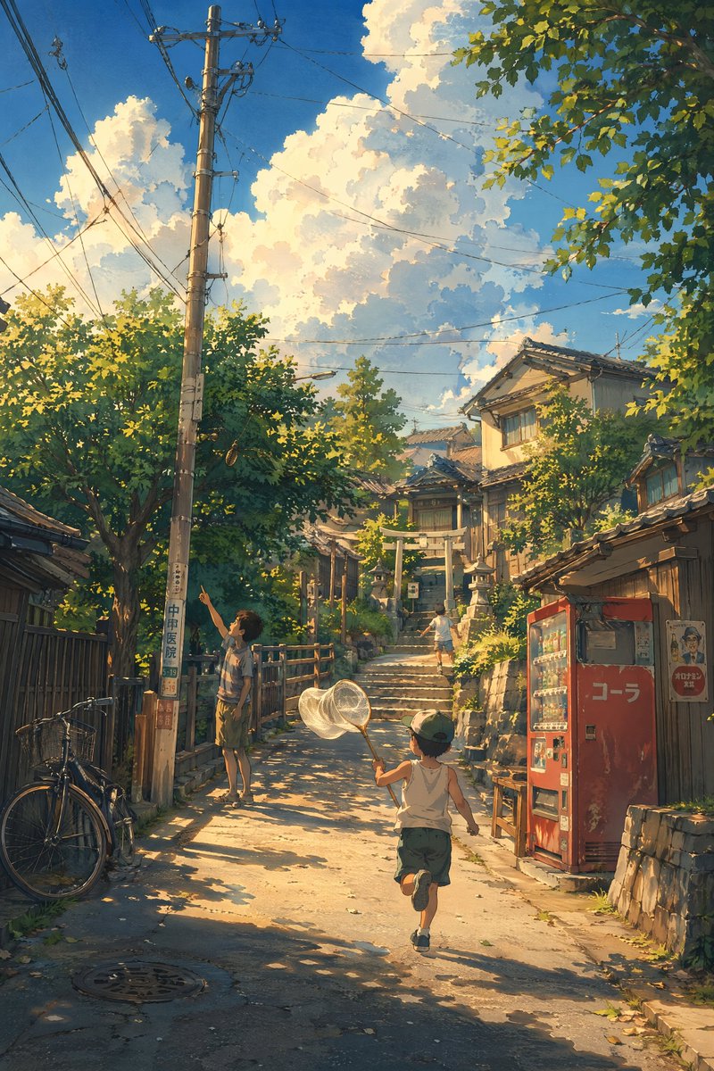 HIXAI_Japan's tweet photo. 平成の夏休みって、完全にこれだったよね。

🎞️HIX AI（GPT Image 2.0）で生成 https://t.co/Dc1GndevXW