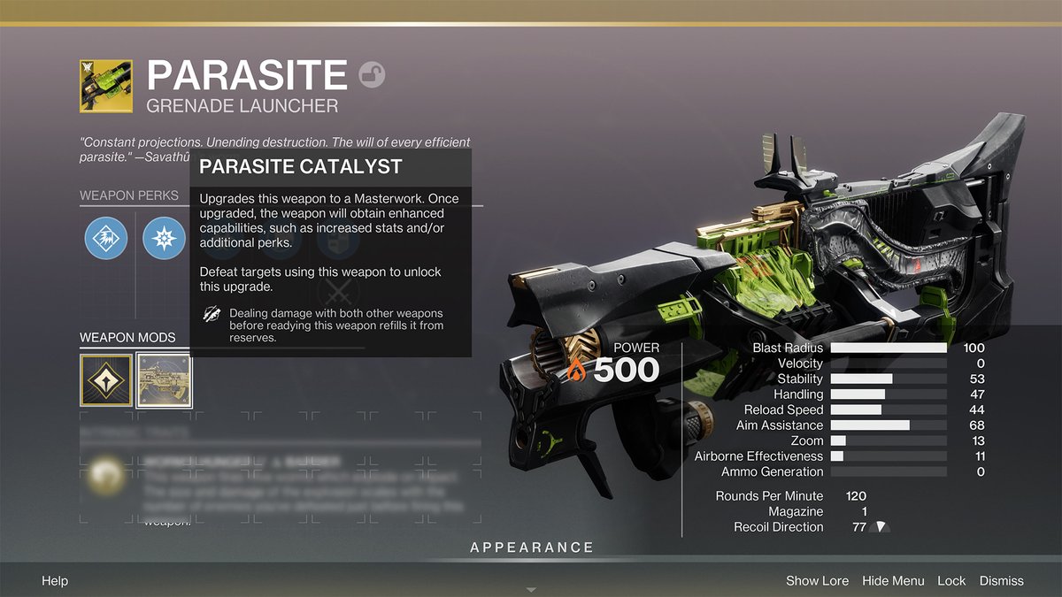 destinygameBR's tweet photo. 25 novos catalisadores de armas exóticas foram adicionados.

Qual deles é seu novo favorito? https://t.co/cClsM3gPQ3