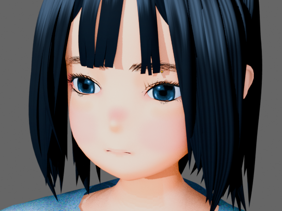 ColtsSlim's tweet photo. 自分好みの目の大きさを探ってみた、瞳はもう少し小さくていいかも
#3DCG #blender #b3d https://t.co/oRdaW6lD5i