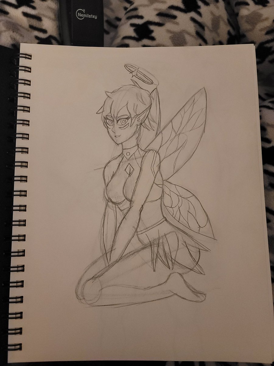 EzraTheFallen's tweet photo. New sketch book, some OCs I have drawn. What do you think if these little nuggets? https://t.co/KTbWS6QFuV