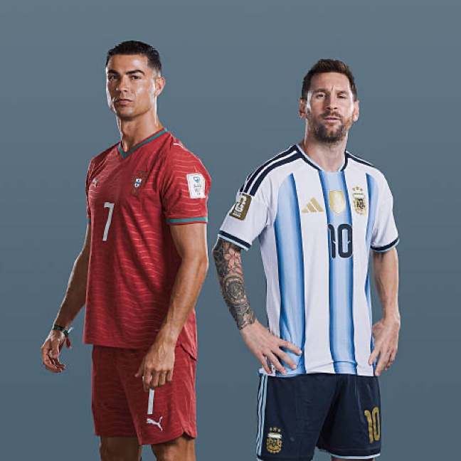 goalsside's tweet photo. 🚨🚨🎙️| Thierry Henry after Leo Messi's hat-trick:

"This man and the man we're seeing today, both of them are on the moon." 🌕👀 https://t.co/lVAG1EyF9Z