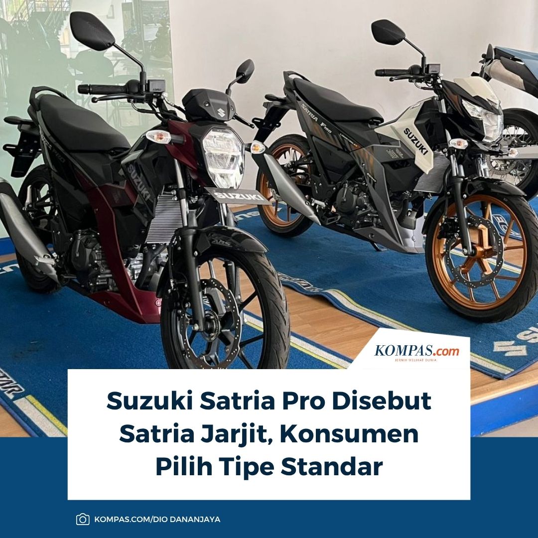 kompascom's tweet photo. Baca di sini: https://t.co/WSbBMzEMFY

Kehadiran Suzuki Satria Pro pada akhir 2025 lalu, sempat mencuri perhatian pecinta motor bebek sport.

~DA #SuzukiSatriaPro https://t.co/HLnmr9Ednj
