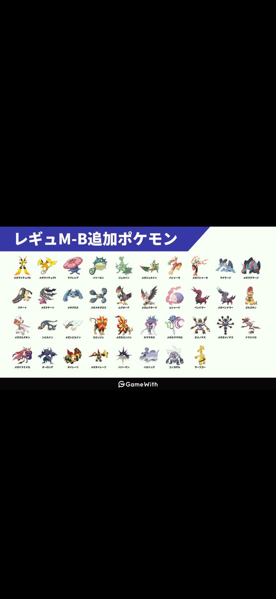 CLBminorinn's tweet photo. うぉーー！ガメノデスきてるー！！SVの時にめっちゃ使ってましたわー✨シビルドン、ズルズキンもBW勢としては嬉しい😇✨
#ポケモンチャンピオンズ https://t.co/qTluNGZpiv