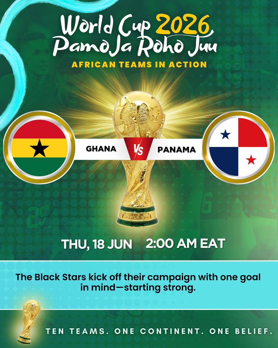 brufela's tweet photo. It sounds like tomorrow but it's actually tonight. The Black stars are representing Black Africa. A must watch this is! Nani ana mzinga nikuje na chaser?😅 Watch party inaspice game ajab
#PamojaRohoJuu https://t.co/iwb8uE2dle