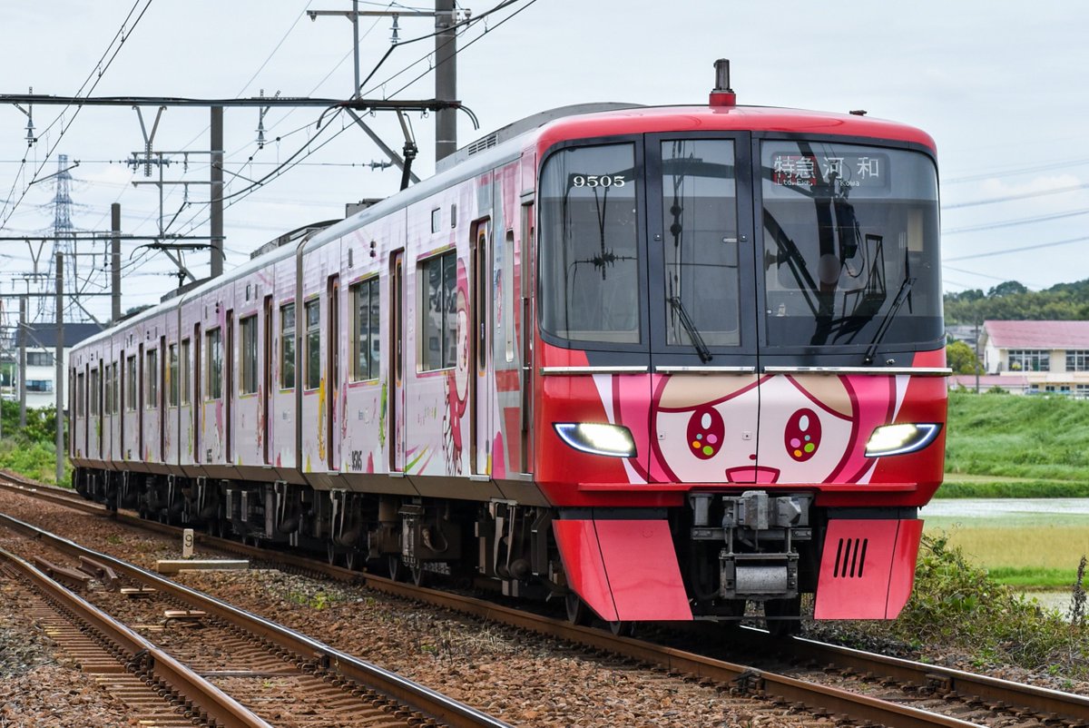 iFormulaX3's tweet photo. 2026.6.17
336ﾚ 9505F(あさド列車)
36ﾚ 2003F (ドアラトレイン)

あさド列車はようやく豊橋方の顔が撮れましたが、パンタが架線柱に被ってしまったので再履修したいところ。 https://t.co/ZJyCjaaRHw