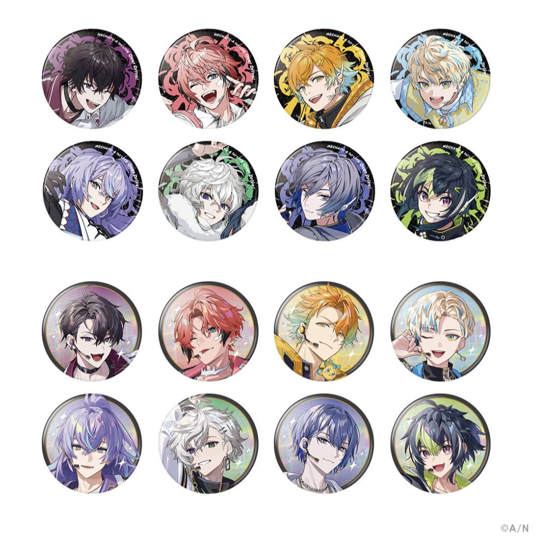 kekeke_second's tweet photo. 【交換】にじさんじ  MECHATU-A 1st LIVE ランダム缶バッジ  MECHATU-A 1st LIVE "Over Drive!"

［求］同種💡
［譲］🤝 🍱🦖 🌩️🦒 🐝🤣 
          🐙🌟 🥷🔫 👻🔪

最低160購入予定
排出数の多い方優先の仮約束です

池袋手渡しor郵送
検索からでもお気軽にお声掛けください https://t.co/MEdIrvAVCn