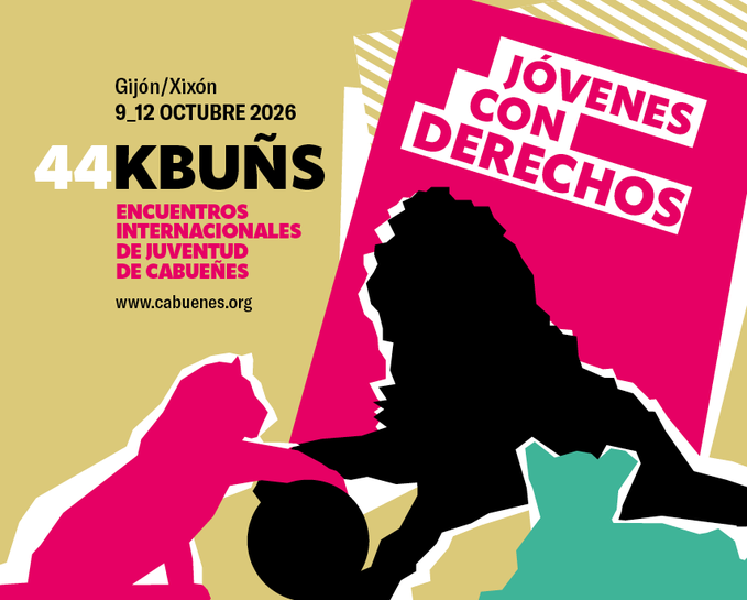 logronojoven's tweet photo. 📢⚡INSCRIPCIONES ABIERTAS⚡para @EncuentrosKBUNS 
✍️Inscríbete a la 44 edición de los Encuentros Internacionales de Juventud de Cabueñes‼️
🎯"Jóvenes con Derechos" hilo conductor de este 2026
🗓️Del 9 a 12 Octubre
📍#Gijon
ℹ️https://t.co/9PZAUJAXPc 
#kbuñs2026 #juventud #cultura https://t.co/AtBwcnVEek